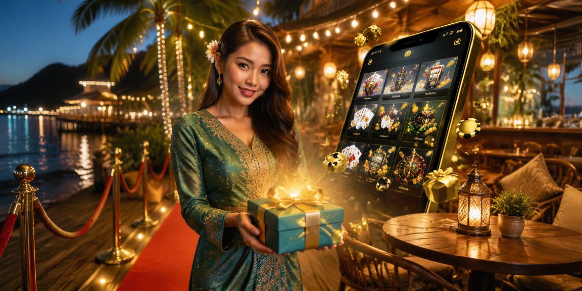 Pengguna er6f di Langkawi membuat deposit sempena Hari Raya dengan kemudahan platform tempatan